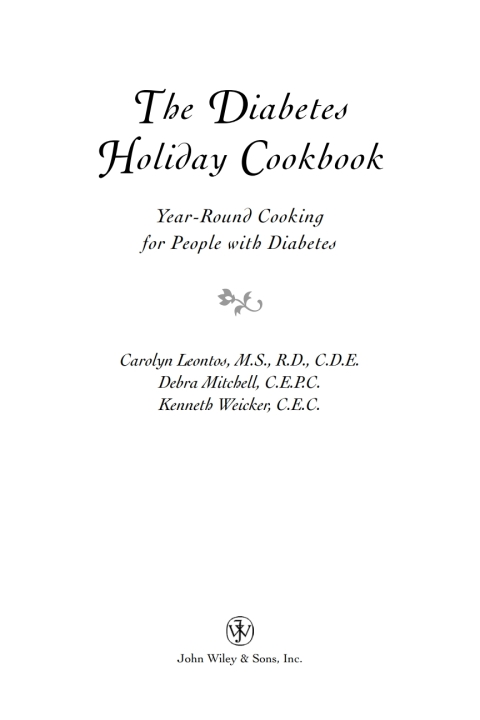 Cover image for book The Diabetes Holiday Cookbook