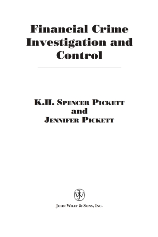 Financial Crime Investigation and Control