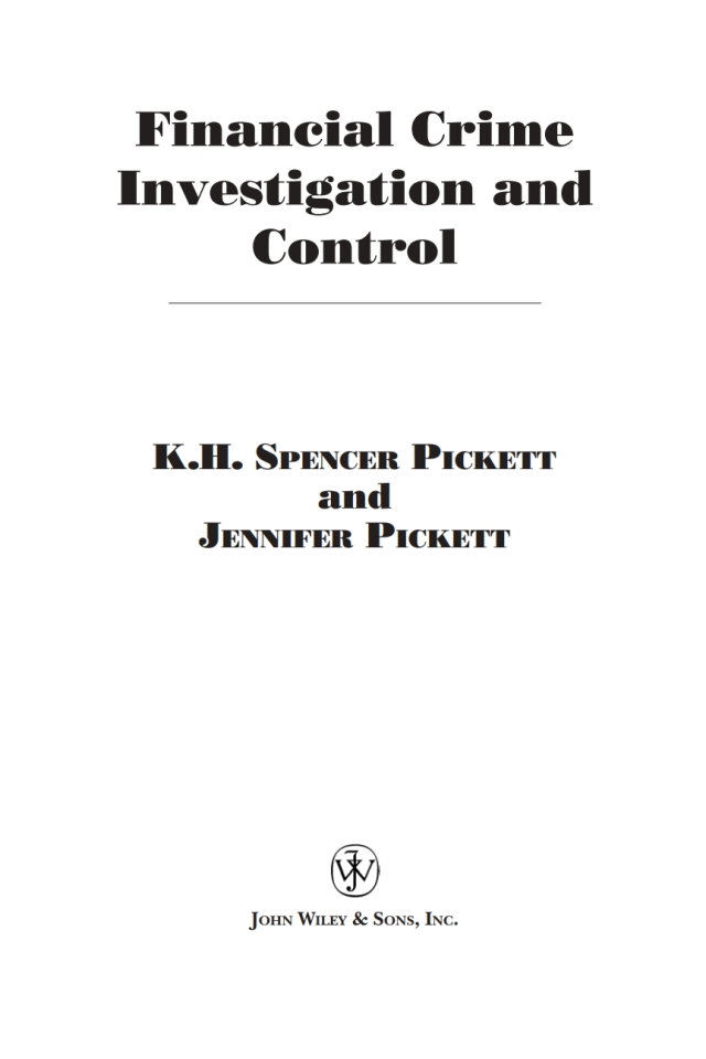 Financial Crime Investigation and Control