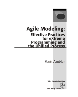Agile Modeling