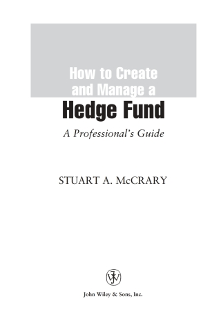 How to Create and Manage a Hedge Fund
