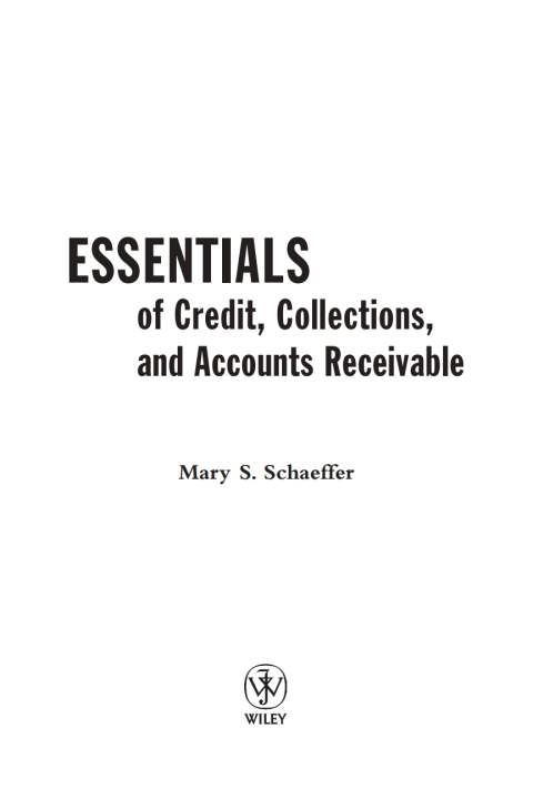 Cover image for book Essentials of Credit, Collections, and Accounts Receivable