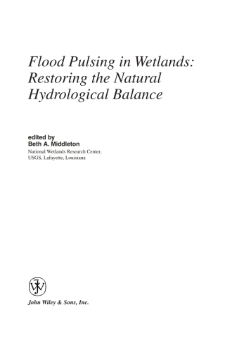 Flood Pulsing in Wetlands