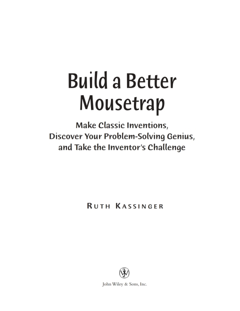 Cover image for book Build a Better Mousetrap