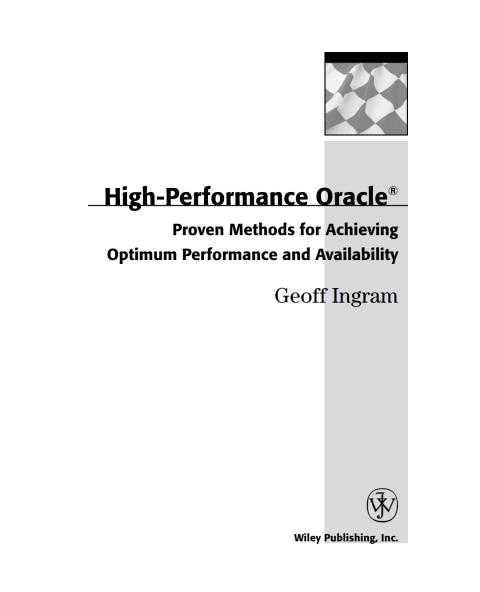 Cover image for book High-Performance Oracle