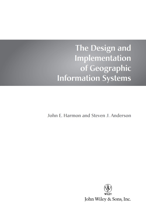 Cover image for book The Design and Implementation of Geographic Information Systems