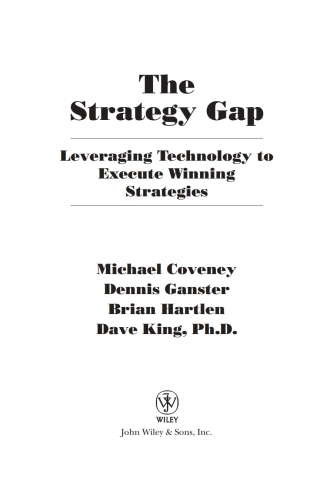 The Strategy Gap