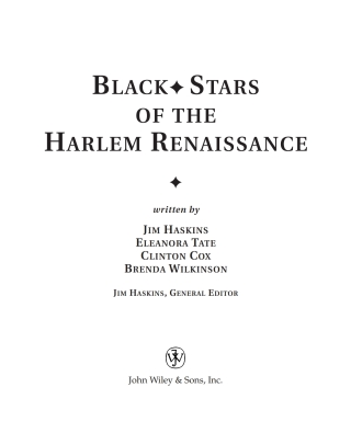 Black Stars of the Harlem Renaissance