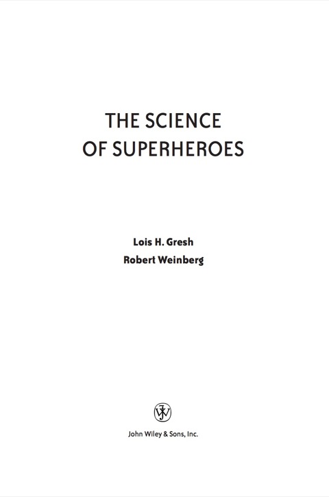Cover image for book The Science of Superheroes