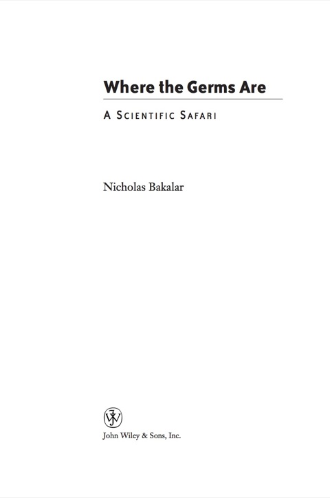 Cover image for book Where the Germs Are