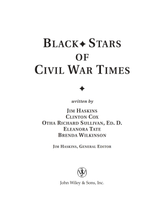 Black Stars of Civil War Times