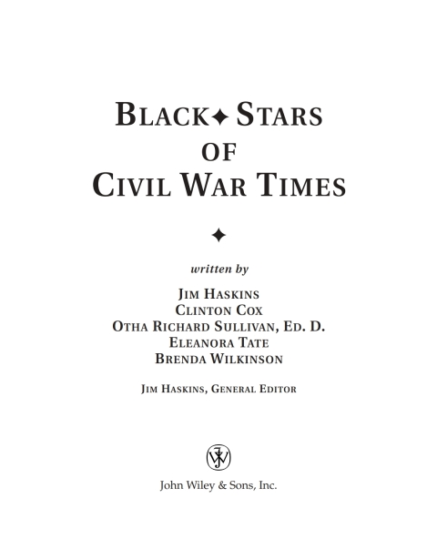 Black Stars of Civil War Times 