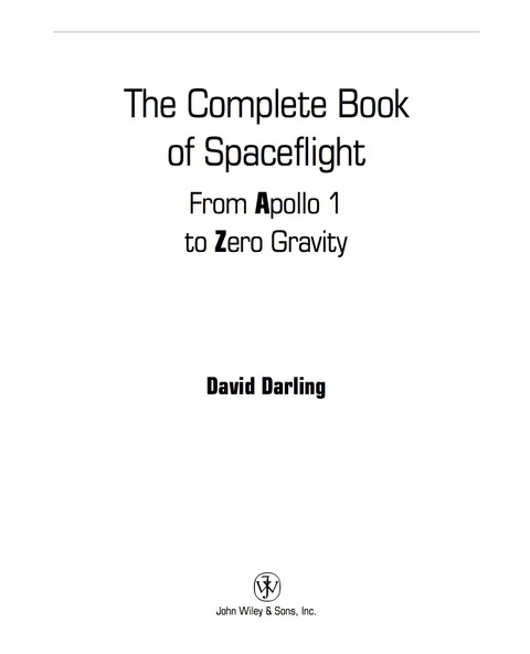 Cover image for book The Complete Book of Spaceflight