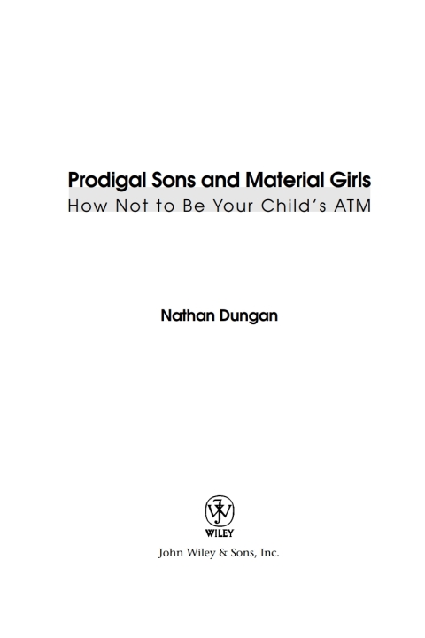 Cover image for book Prodigal Sons and Material Girls