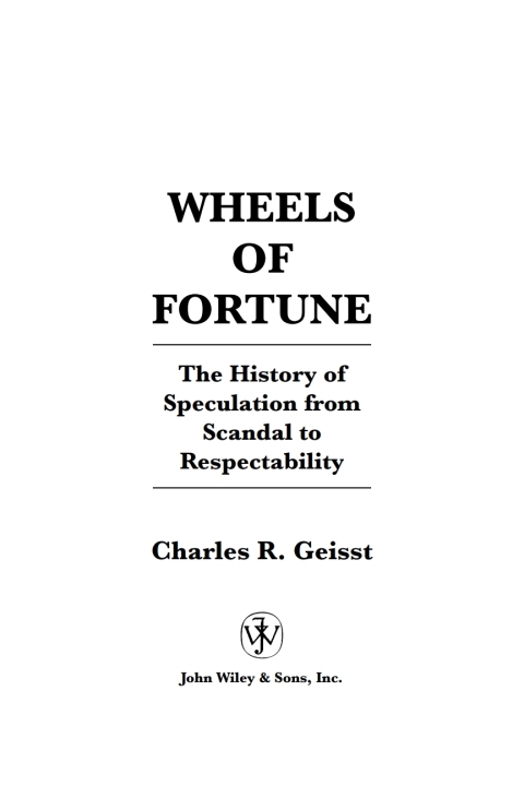 Cover image for book Wheels of Fortune