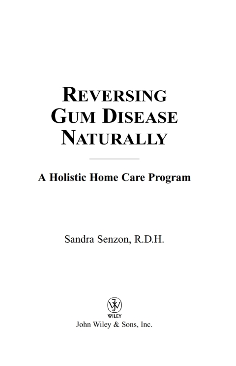 Cover image for book Reversing Gum Disease Naturally