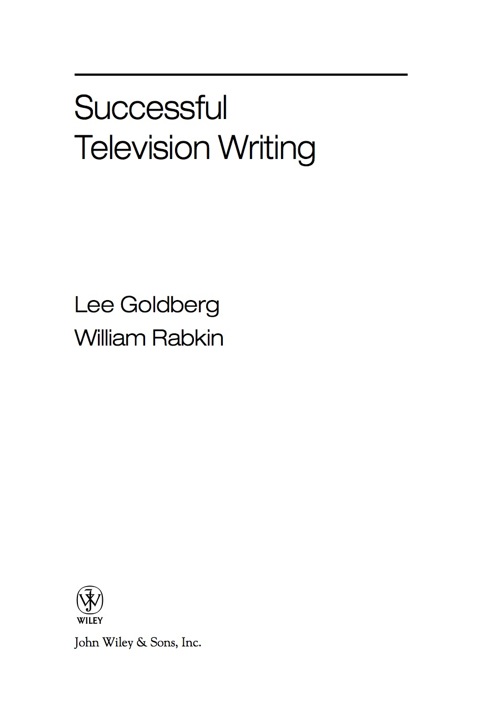 Cover image for book Successful Television Writing