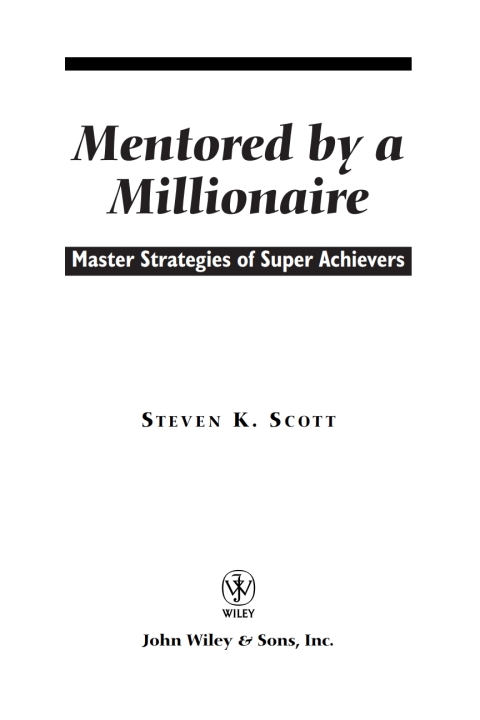 Cover image for book Mentored by a Millionaire