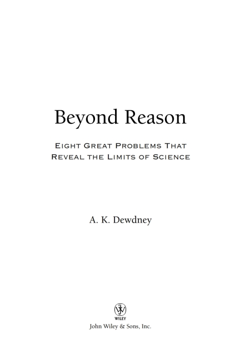 Cover image for book Beyond Reason