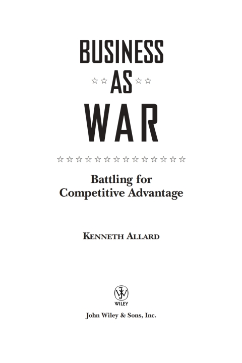 Cover image for book Battling for Competitive Advantage