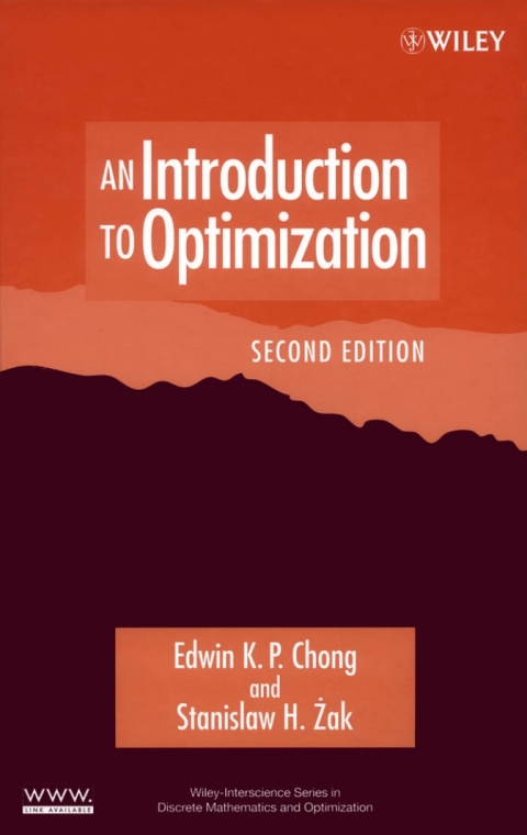 Cover image for book An Introduction to Optimization