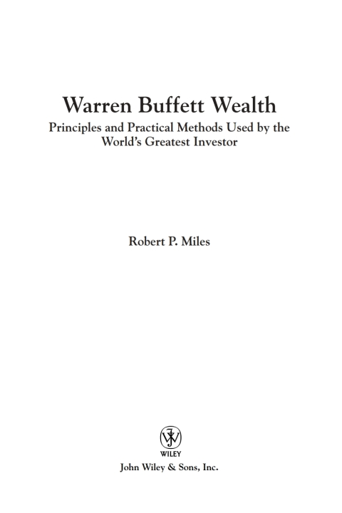 Cover image for book Warren Buffett Wealth