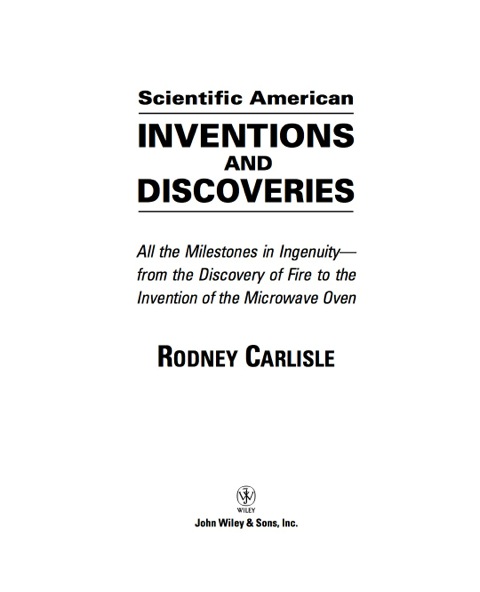 Cover image for book Scientific American Inventions and Discoveries