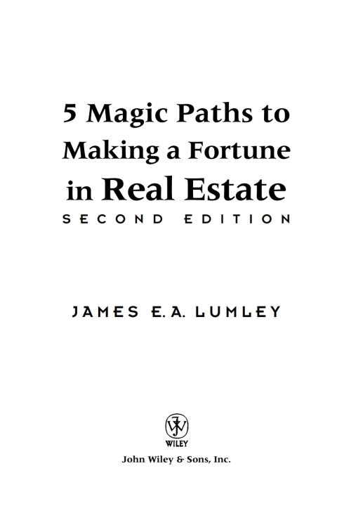 Cover image for book 5 Magic Paths to Making a Fortune in Real Estate