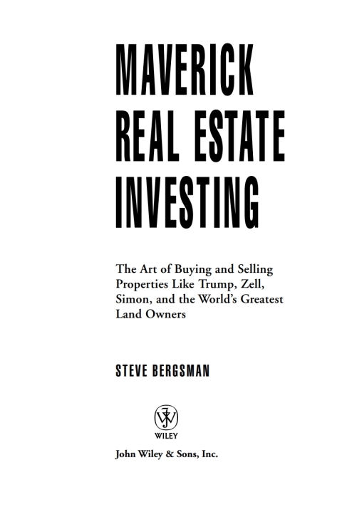 Cover image for book Maverick Real Estate Investing