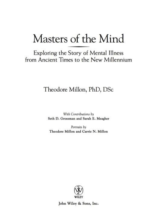 Cover image for book Masters of the Mind: Exploring the Story of Mental Illness from Ancient Times to the New Millennium