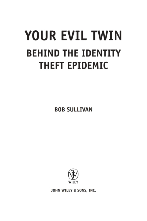Cover image for book Your Evil Twin