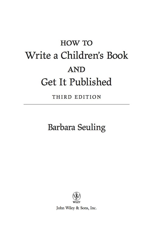 Cover image for book How to Write a Children's Book and Get It Published