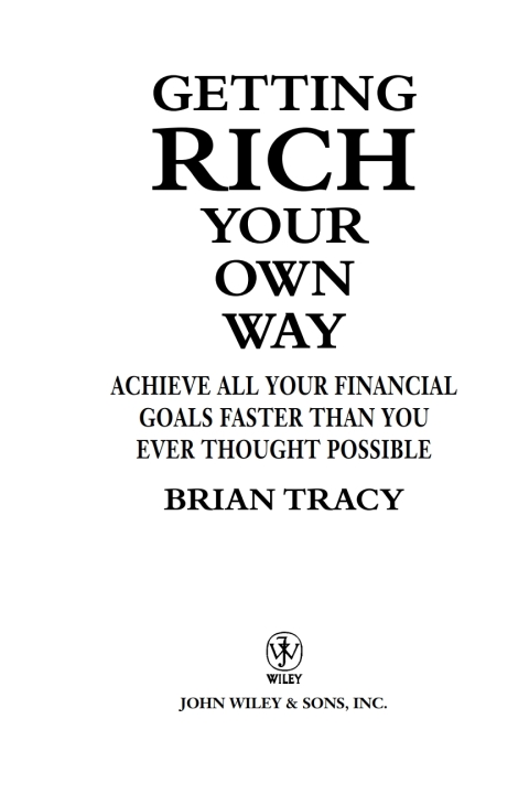 Cover image for book Getting Rich Your Own Way