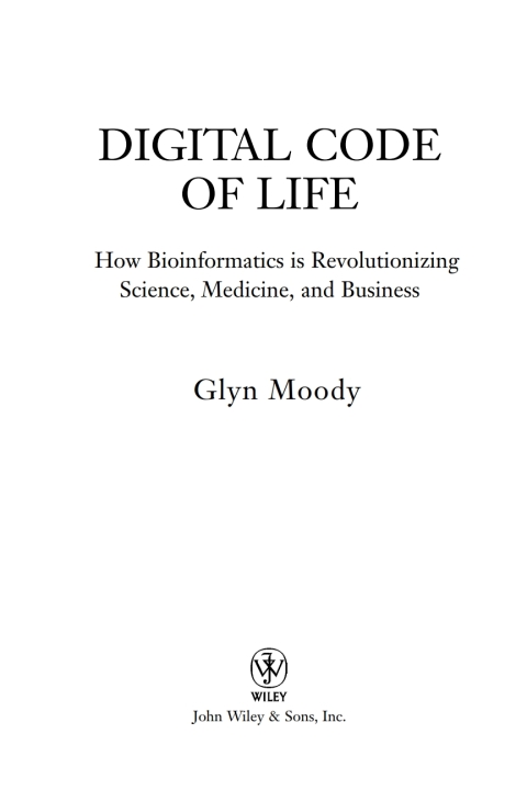 Cover image for book Digital Code of Life