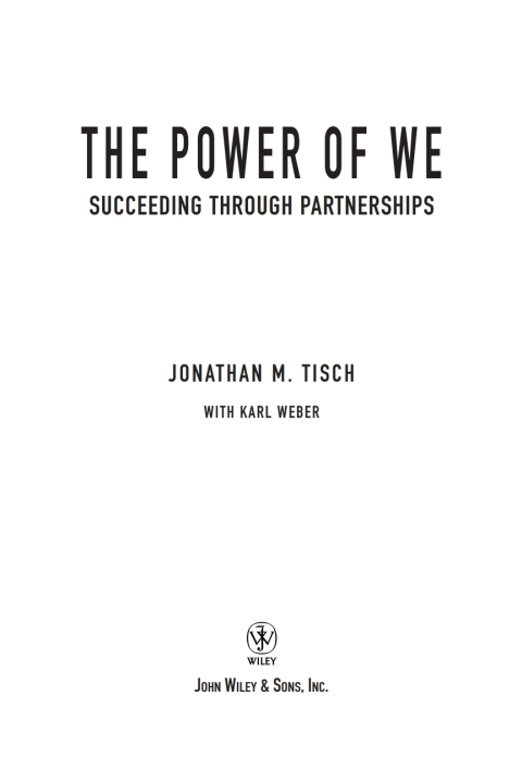 Cover image for book The Power of We