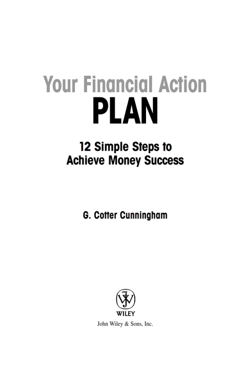 Cover image for book Your Financial Action Plan