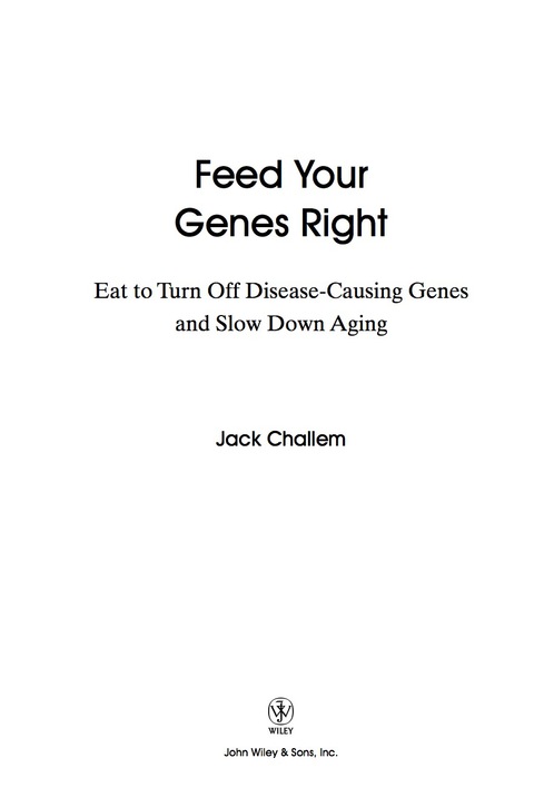 Cover image for book Feed Your Genes Right