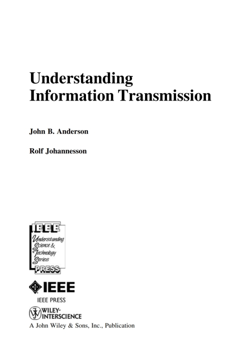 Understanding Information Transmission 