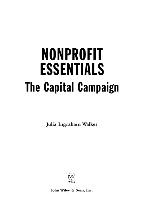 Cover image for book Nonprofit Essentials