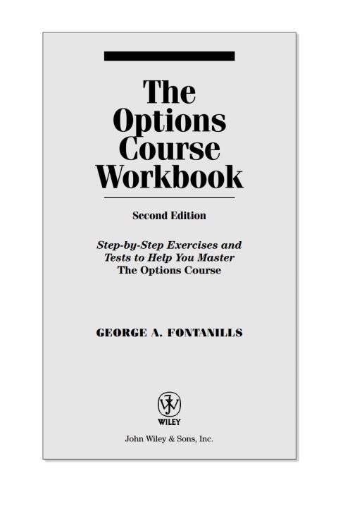 Cover image for book The Options Course Workbook