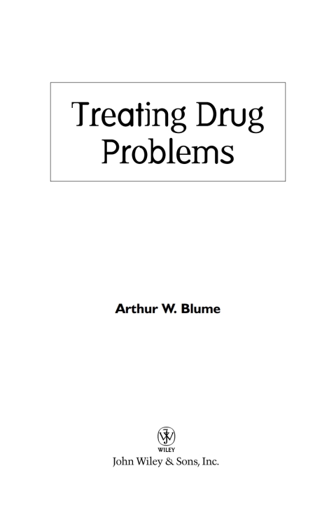 Treating Drug Problems 
