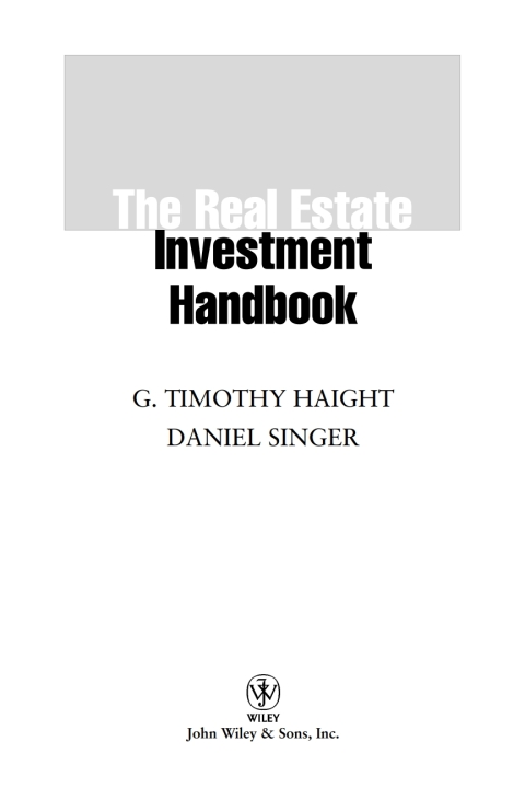Cover image for book The Real Estate Investment Handbook