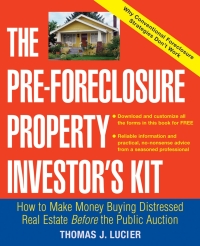 Cover image: The Pre-Foreclosure Property Investor's Kit 1st edition 9780471692799