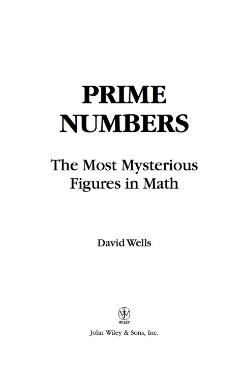 Cover image for book Prime Numbers