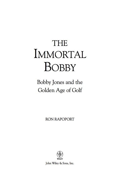 Cover image for book The Immortal Bobby