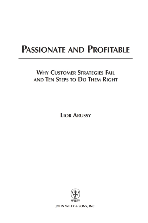 Cover image for book Passionate and Profitable