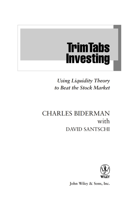 Cover image for book TrimTabs Investing