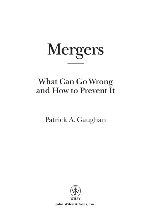 Cover image for book Mergers