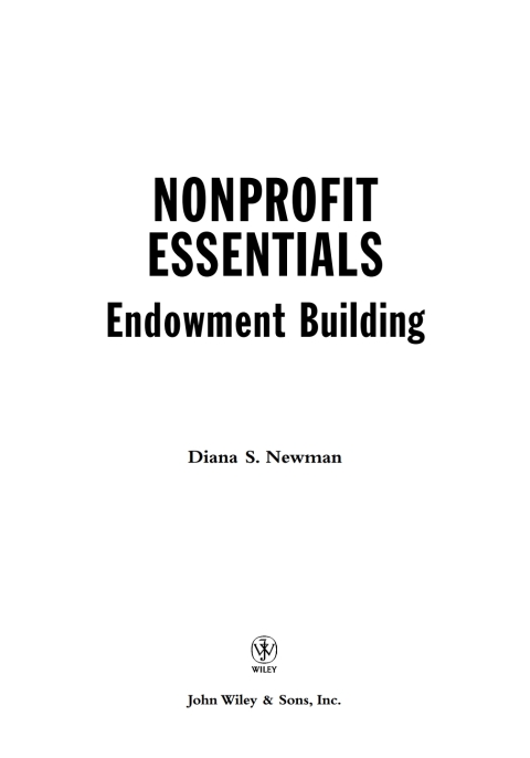 Cover image for book Nonprofit Essentials