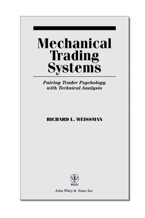 Cover image for book Mechanical Trading Systems
